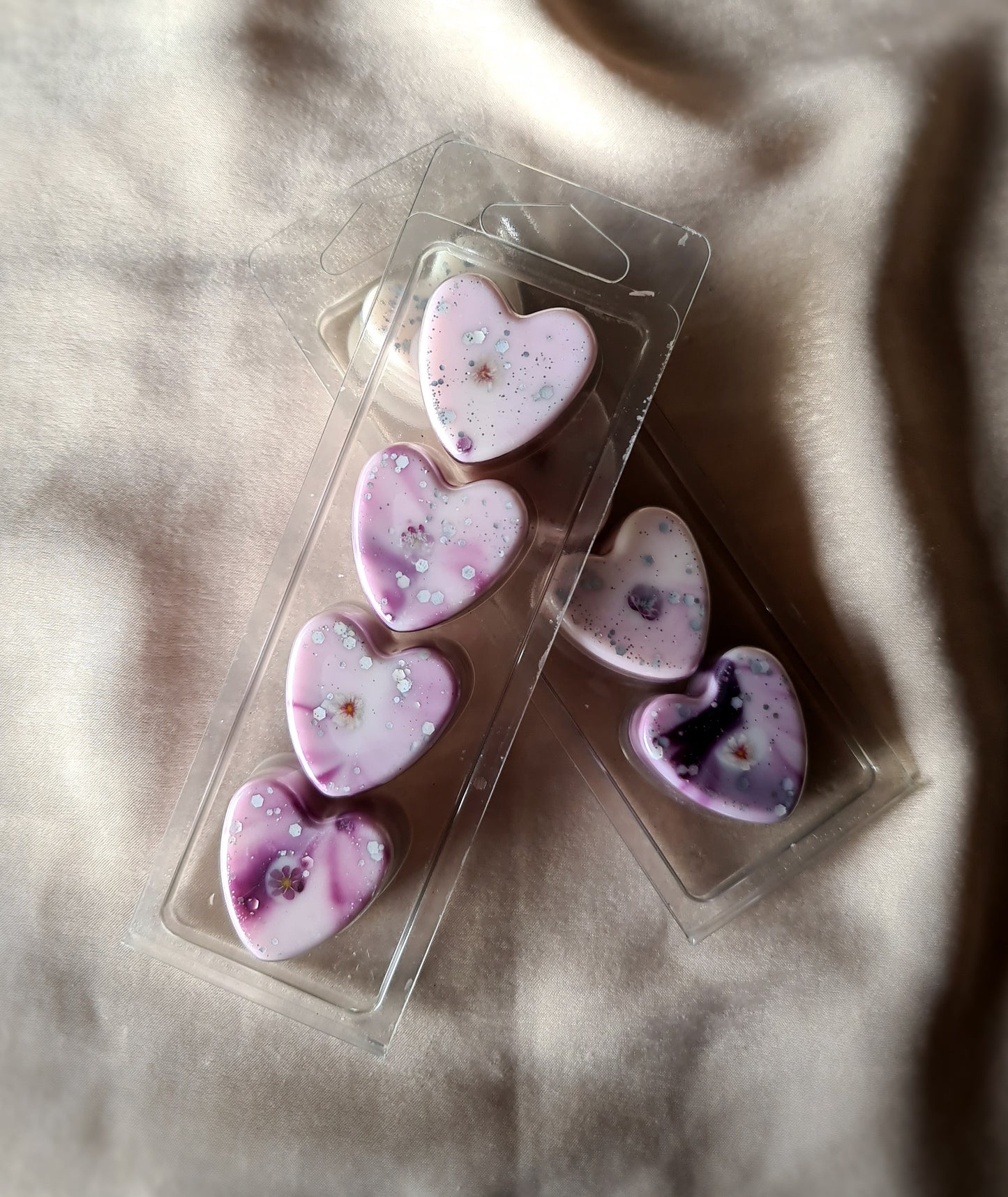 A Little Flower Shop | Wax Melt Heart Clamshell